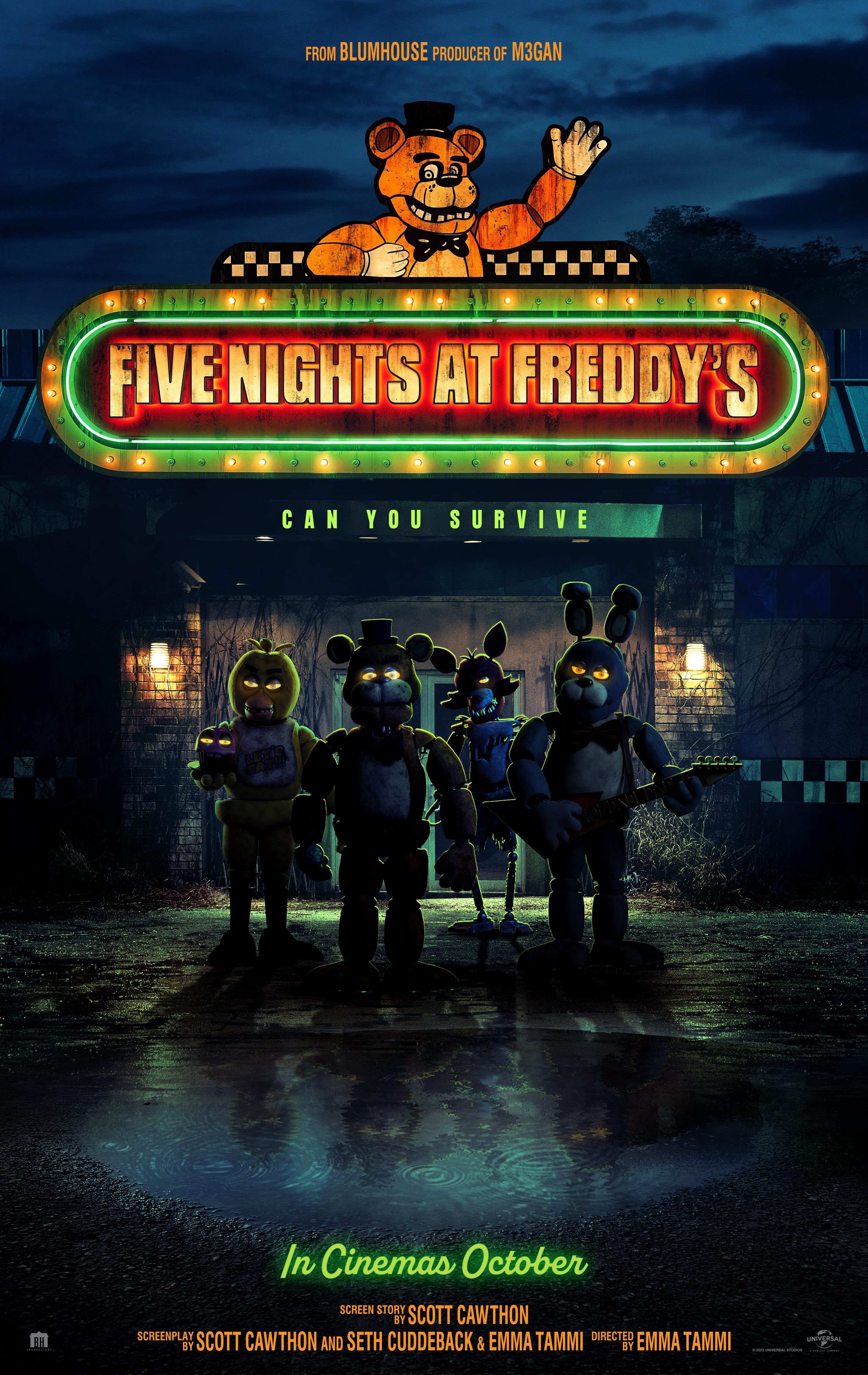 Five Nights at Freddys (2023) Hindi Dubbed ORG HDRip Full Movie 720p 480p