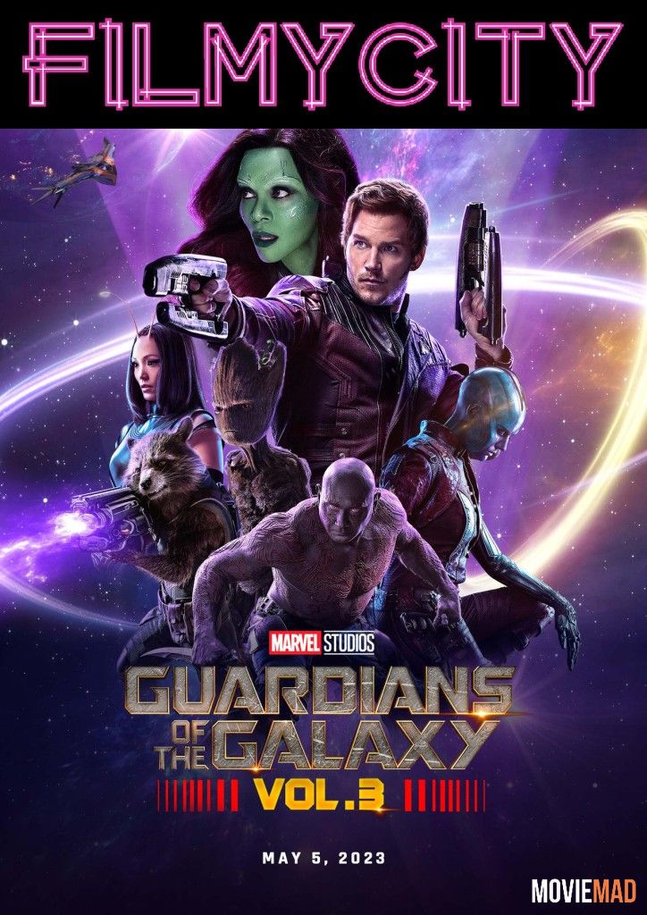 Guardians of the Galaxy Vol. 3 (2023) Hindi(Line) Dubbed HDTC Full Movie 1080p 720p 480p