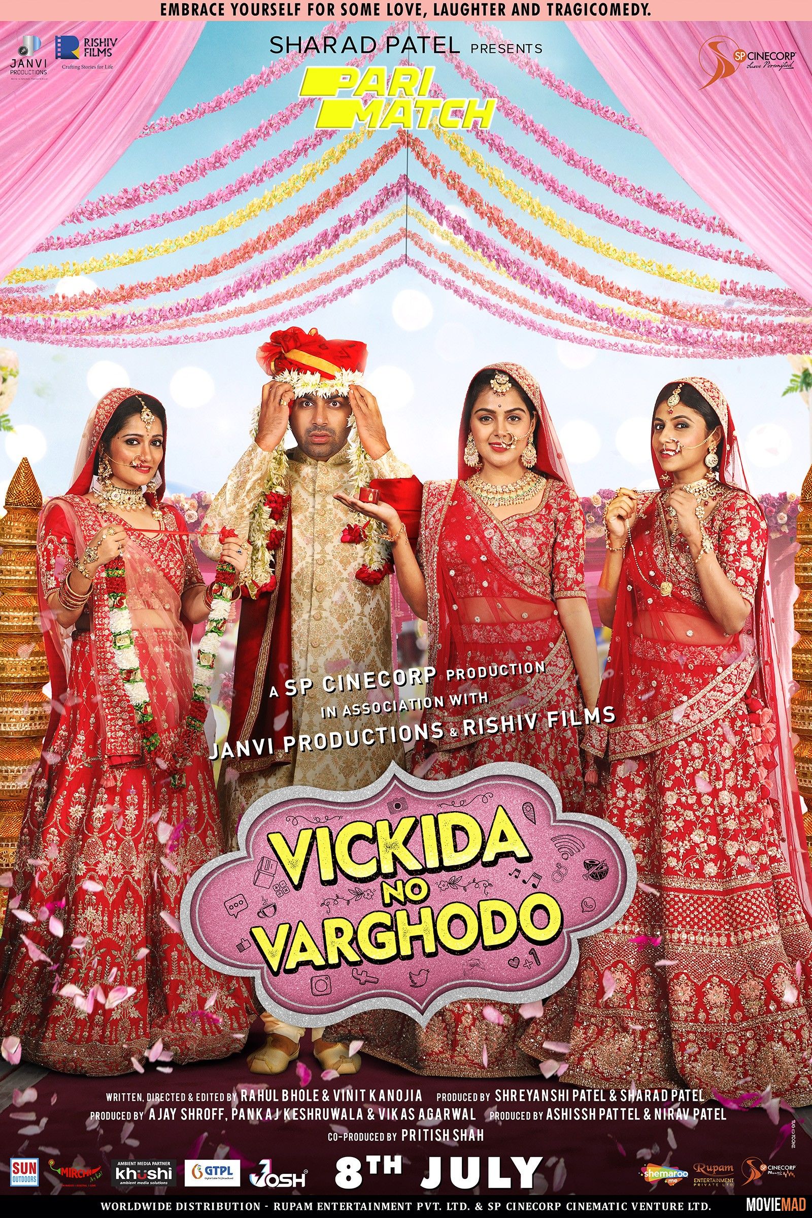 Vickida No Varghodo 2022 Gujarati (Voice Over) Dubbed WEBRip Full Movie 720p 480p